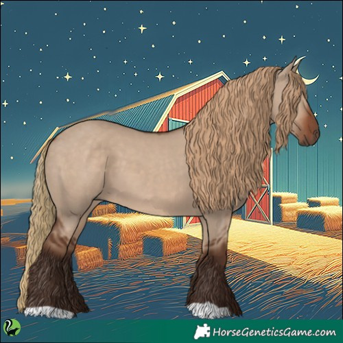 Horse Color:Liver Red Dun 