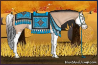 Horse Color:Brown Roan Dun Splash 