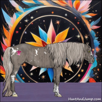 Horse Color:White Spotted Silver Grullo Tobiano Appaloosa Brindle 