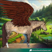 Horse Color:Chocolate Buckskin  and Chocolate Buckskin Dun 