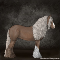 Horse Color:Silver Black 