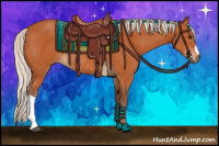 Horse Color:Silver Bay Rabicano 