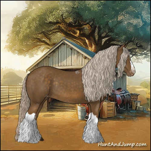 Horse Color:Chocolate Palomino Appaloosa Rabicano