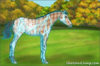 Horse Color:Thunderstruck Plaid  Bay Ice 