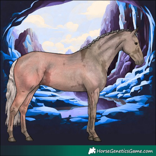 Horse Color:Silver Grullo Ice 