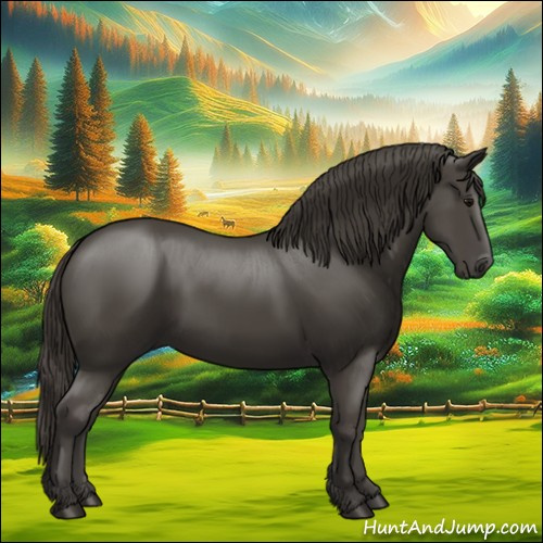 Horse Color:Smoky Black 