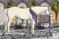 Horse Color:Cremello  and Cremello 