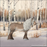 Horse Color:Liver Red Dun Mushroom 