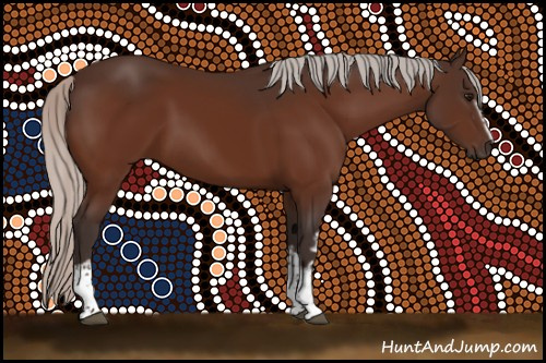 Horse Color:White Spotted Silver Bay 