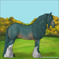 Horse Color:Watercolor Brown 