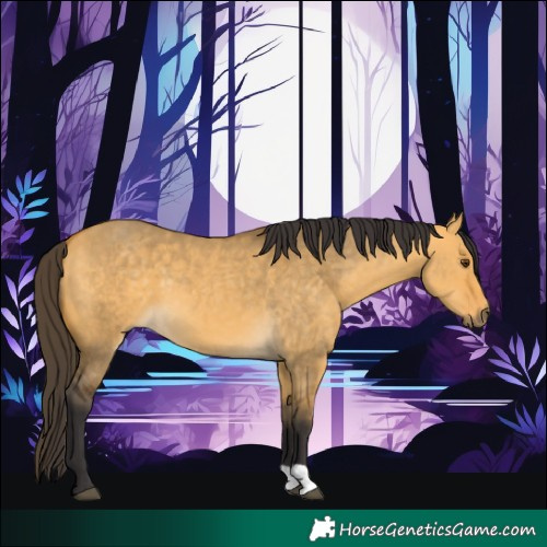 Horse Color:Buckskin Dun 