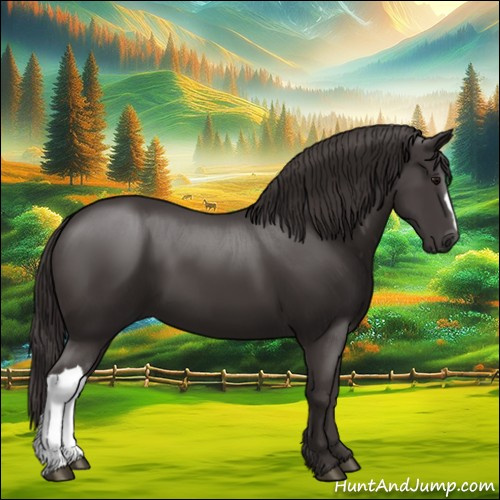 Horse Color:Smoky Black 