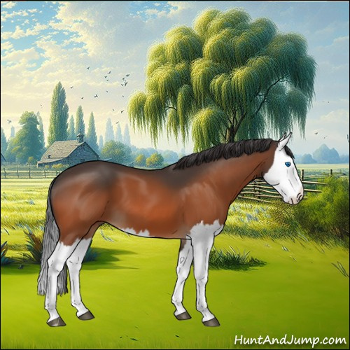 Horse Color:Bay Splash 