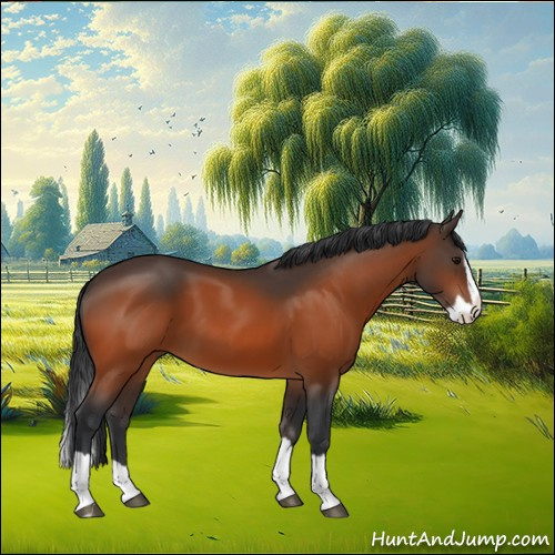 Horse Color:Bay Splash 