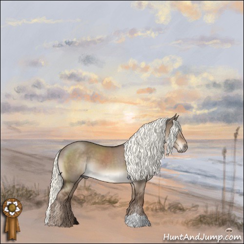 Horse Color:Liver Red Dun Mushroom