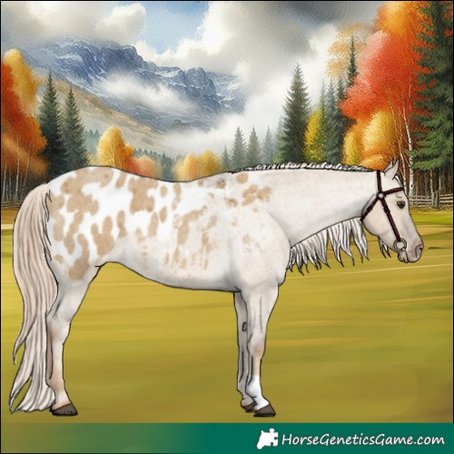 Horse Color:Chocolate Palomino Roan Dun Appaloosa 