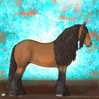 Horse Color:Buckskin