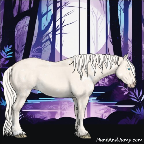 Horse Color:White Spotted Cremello Dun