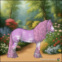 Horse Color:Watercolor White Spotted Bay Dun Rabicano 