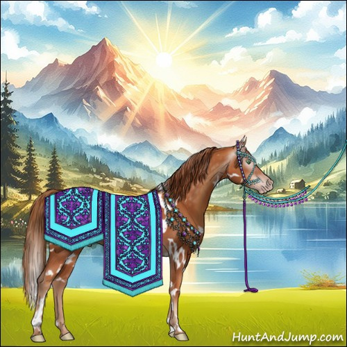 Horse Color:Gray White Spotted Gold Champagne 