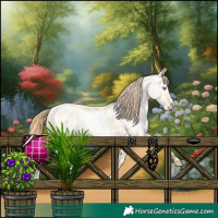 Horse Color:Buckskin Pearl Dun Near Leopard 