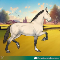 Horse Color:Buckskin Dun 