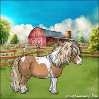 Horse Color:Chestnut Splash Tobiano 