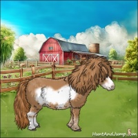 Horse Color:Chestnut Frame 