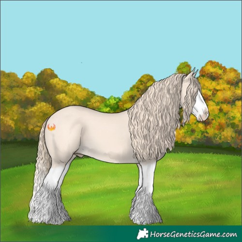 Horse Color:Perlino Splash 