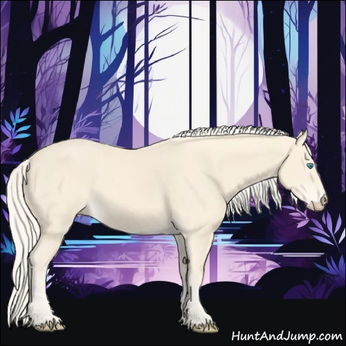 Horse Color:Cremello 