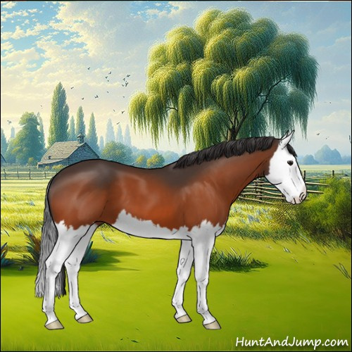 Horse Color:Brown Splash 