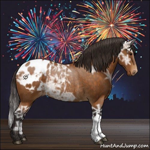 Horse Color:Buckskin Ice Blanket Rabicano 