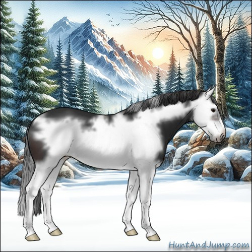 Horse Color:Brown Splash Frame 