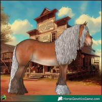 Horse Color:Silver Brown 
