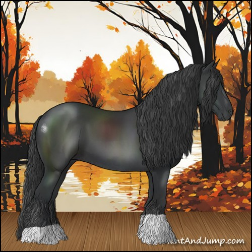 Horse Color:Black 