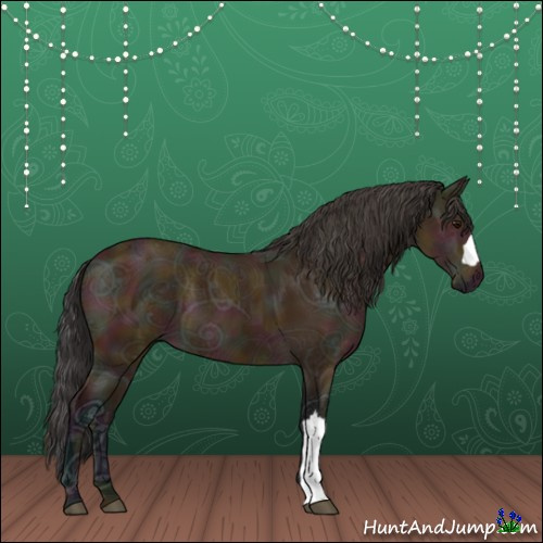 Horse Color:Midnight Bay Ice 