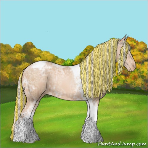 Horse Color:Painted Silver Buckskin Ice Pearl Tobiano Varnish 