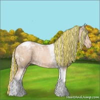 Horse Color:Painted Silver Buckskin Ice Pearl Tobiano Varnish 