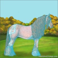 Horse Color:Thunderstruck Chocolate Palomino Ice