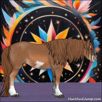 Horse Color:Chestnut Splash Frame 