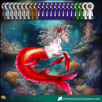 Horse Color:Watercolor White Spotted Silver Grullo Ice 