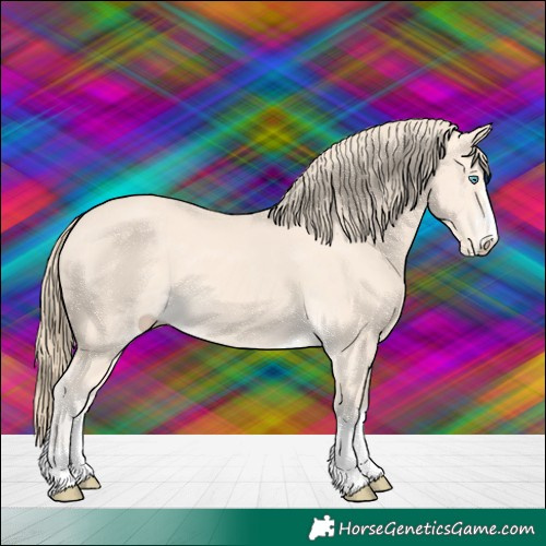 Horse Color:Perlino 