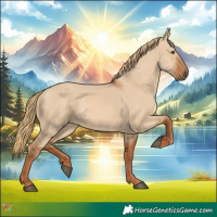 Horse Color:Red Dun 
