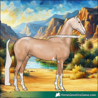 Horse Color:Silver Black Pearl 