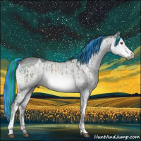 Horse Color:Painted Brown Chinchilla Ice Dun Mushroom Brindle 