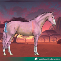 Horse Color:Watercolor Brown 