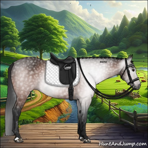 Horse Color:Gray Bay 