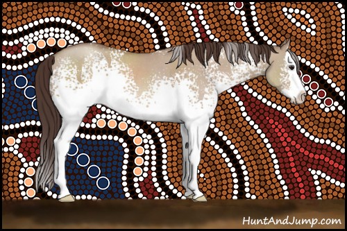 Horse Color:White Spotted Classic Champagne Dun Sabino Splash Rabicano