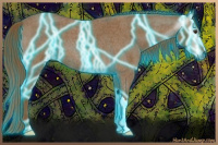 Horse Color:Gray Thunderstruck Red Roan 