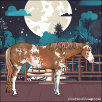 Horse Color:Chestnut Sabino 